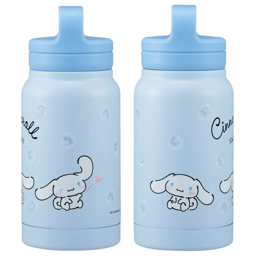 스케이터 산리오 시나모롤 수채화 코스메 캐릭터 스크류 핸들 머그 보틀 350ml STSC4 - 주방·식기 - 하카타몰