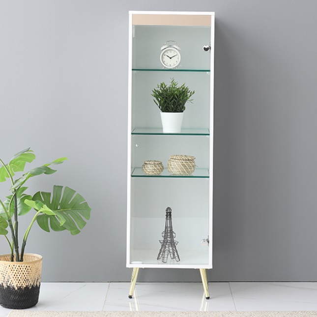 유리 문 장식장 상장 트로피 진열장 소형 장식장 굿즈 장식장