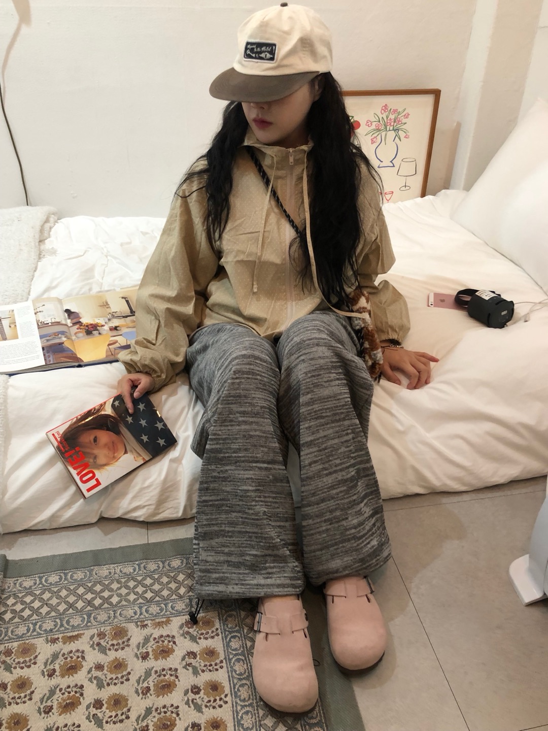 잔도트 땡땡이 후드 점퍼 2color 상세 이미지 22