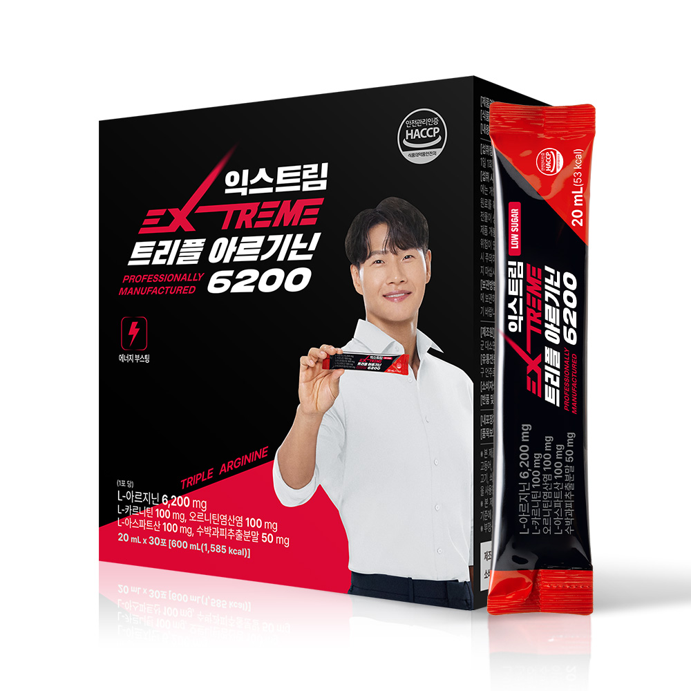 익스트림 김종국 트리플 아르기닌 6200 30포, 1개 - 상세 이미지 2