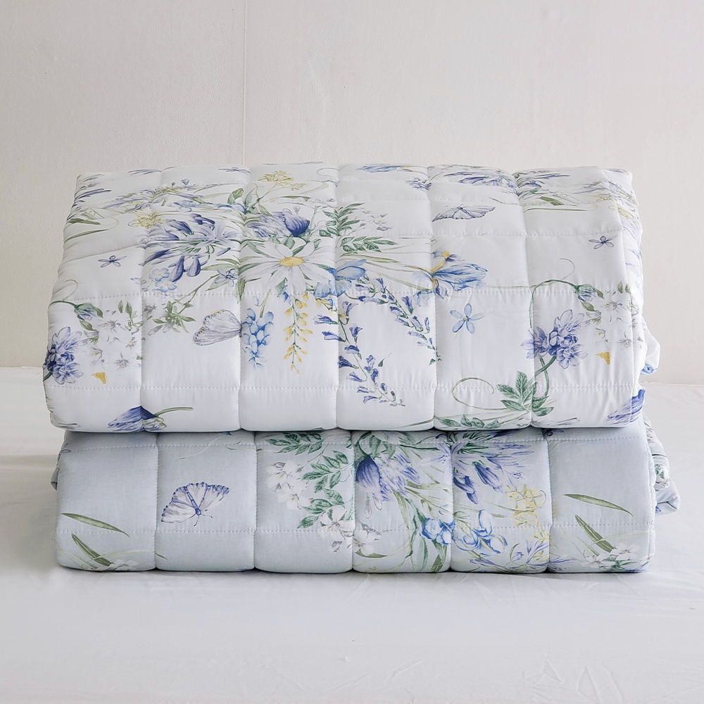 로렌 moc 40수 트윌 모달 180 킹패드 논슬립 고정밴드침대패드