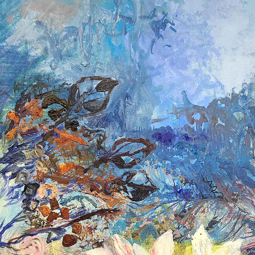 아트앤샵 미술작품 자우 윤봉윤 원작 태양의 숲 Woods of Sun 현대미술 그림액자 - 상세 이미지 2