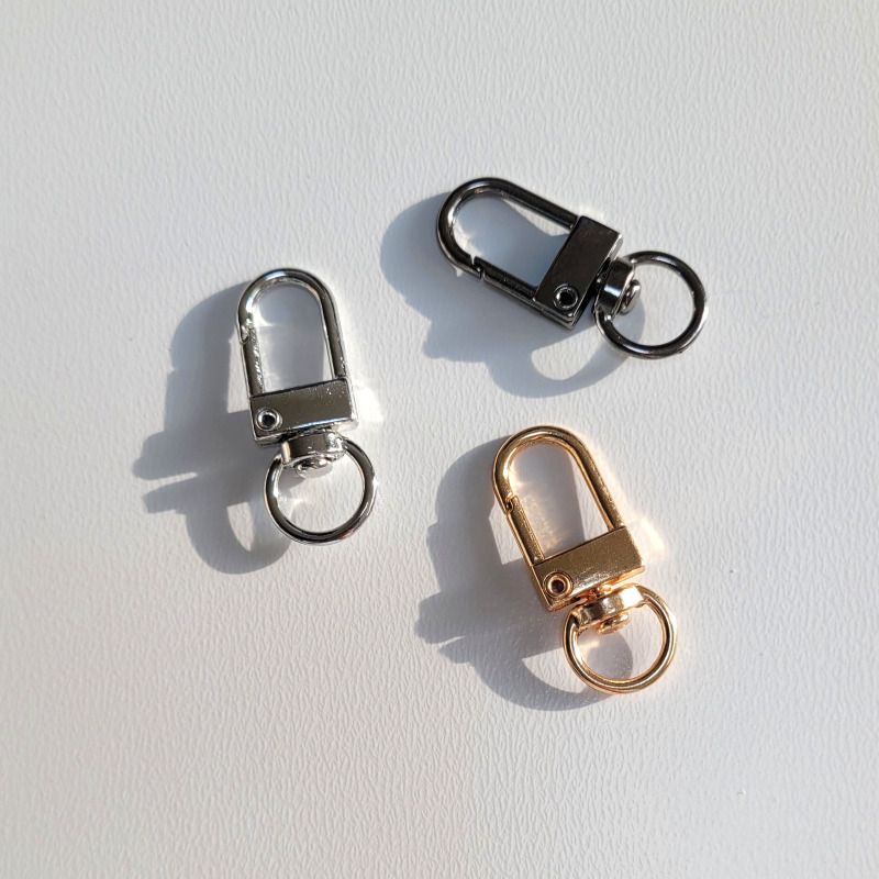 D고리 디고리 D링 디링 키링 악세사리 만들기 부자재 재료 DIY 가방 키홀더 열쇠 고리 - 상세 이미지 3