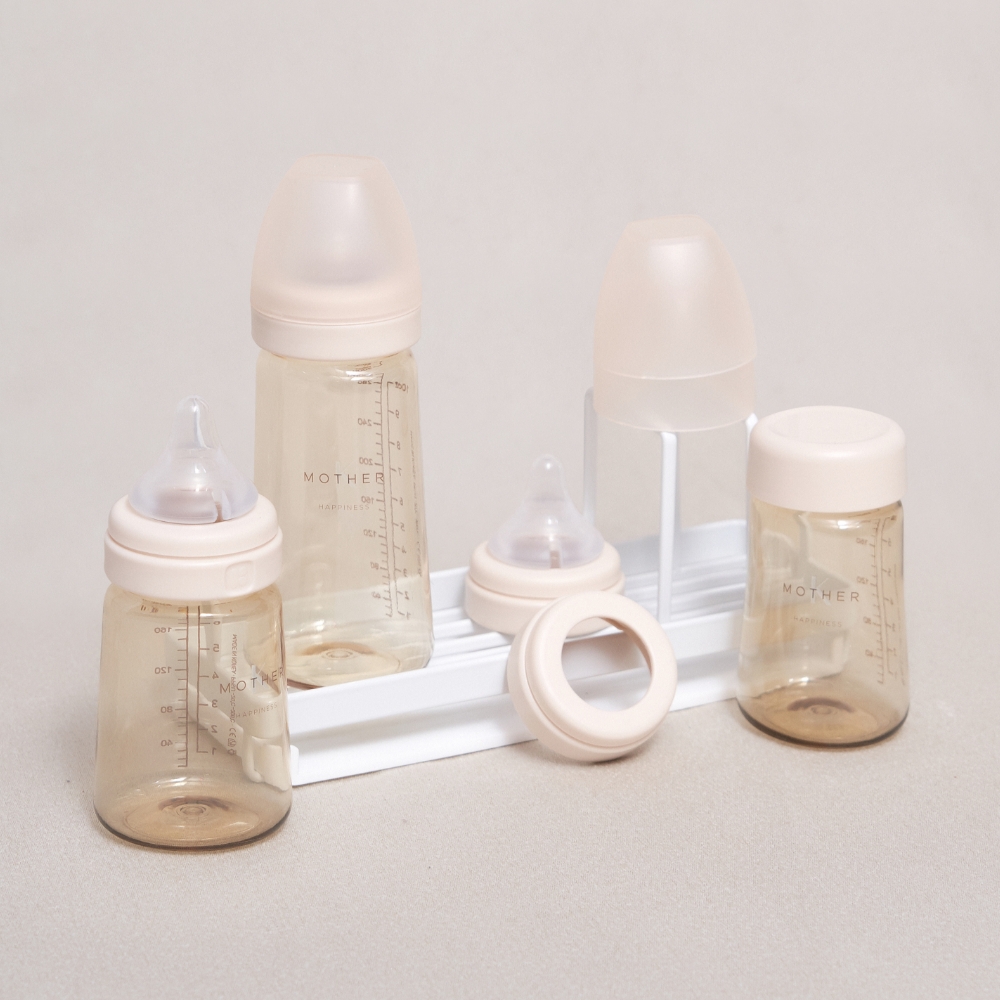 [교체젖병GIFT]마더케이 웰컴 수유 기획 세트 (PPSU젖병2개+고리30P+젖꼭지2P) - 상세 이미지 5