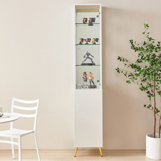 유리 문 장식장 트로피 진열장 상장 건프라 장식장 굿즈 장식장