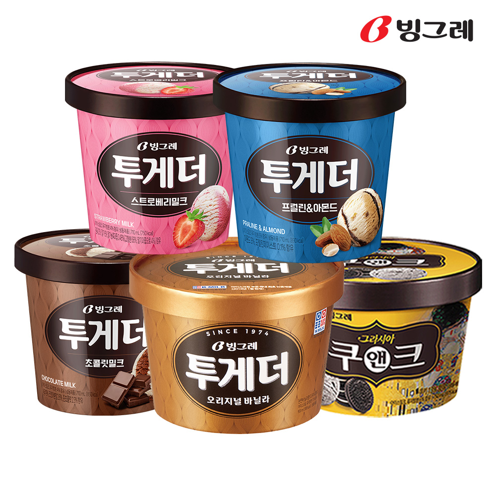빙그레 아이스크림 골라담기 /메로나 비비빅 붕어싸만코 빵또아 투게더 엑설런트 요거트아이스크림 - 상세 이미지 3
