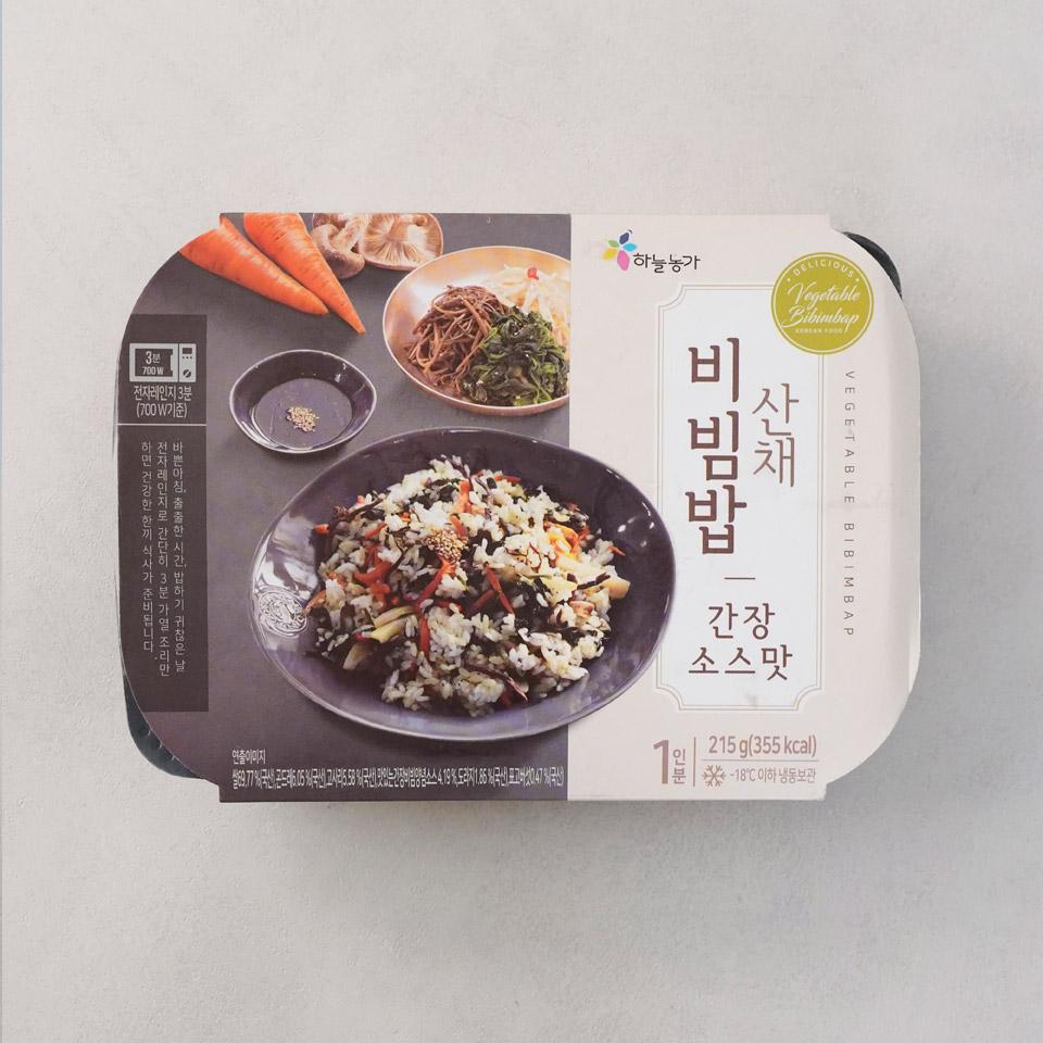 메가마트 냉동 산채 비빔밥(간장맛) 215g - 상세 이미지 2