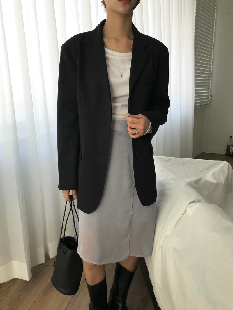 [속치마SET] 캐머런 레이어드 랩 스커트 상세 이미지 21