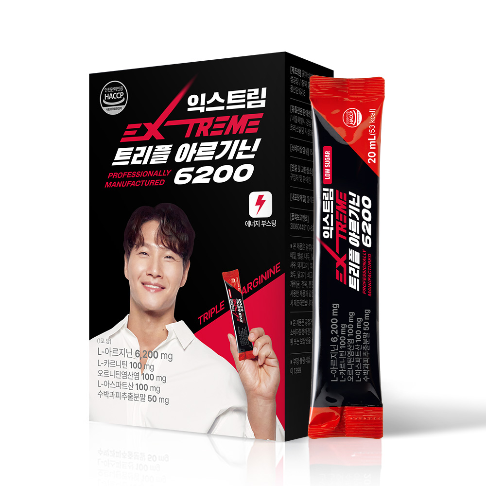 익스트림 김종국 트리플 아르기닌 6200 30포, 1개 - 상세 이미지 3