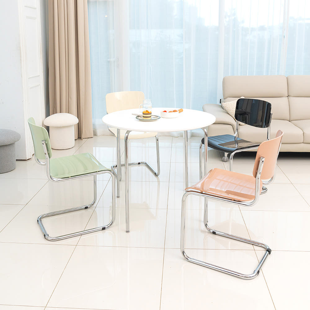 1+1 스카르 세스카 미드센츄리 카페체어 식탁 의자