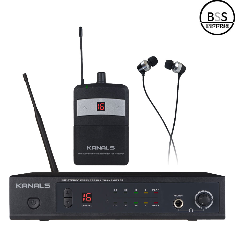 카날스 NB-900R 인이어시스템 모니터링 공연 행사 방송 뮤지컬 콘서트 악기연주 무대 - 상품 이미지