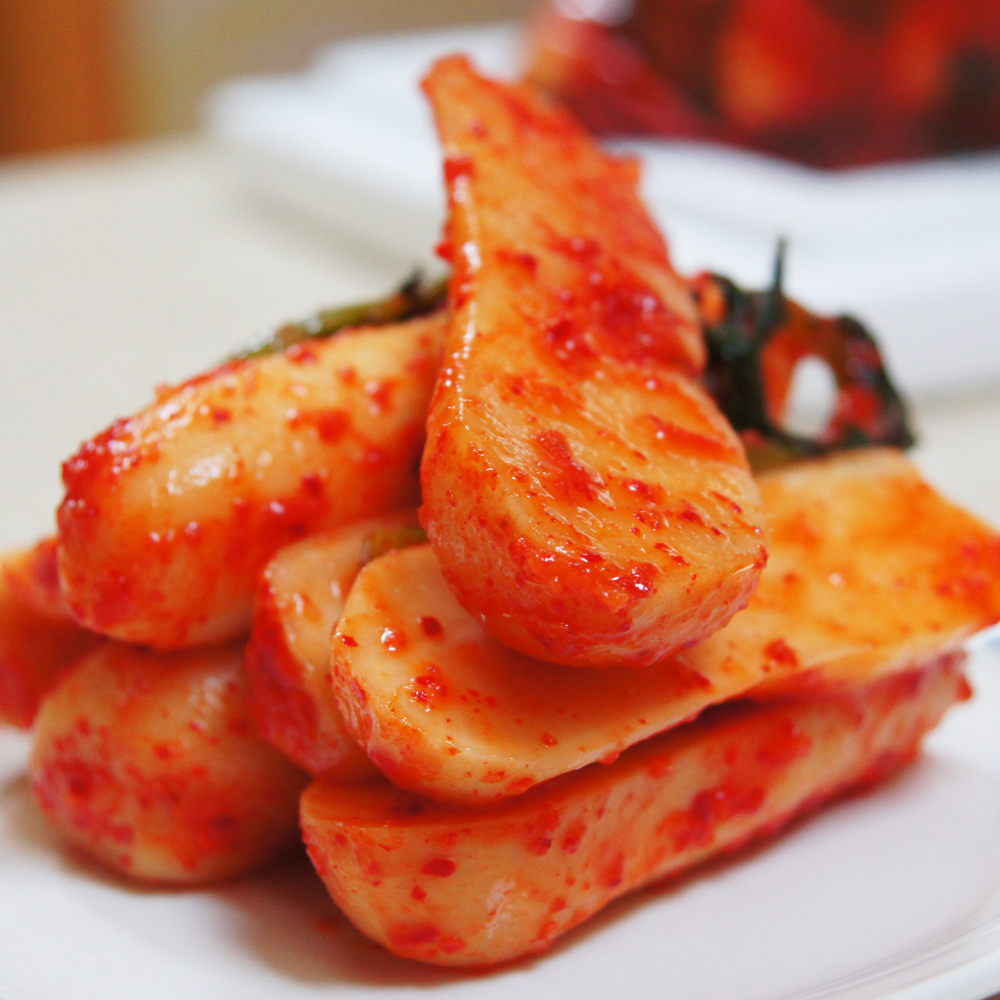 [아침10시이전 당일출고] 김치대통령 총각김치 아삭 감칠 밥도둑 국내산 고춧가루 사용 4kg, 1개 - 상세 이미지 5