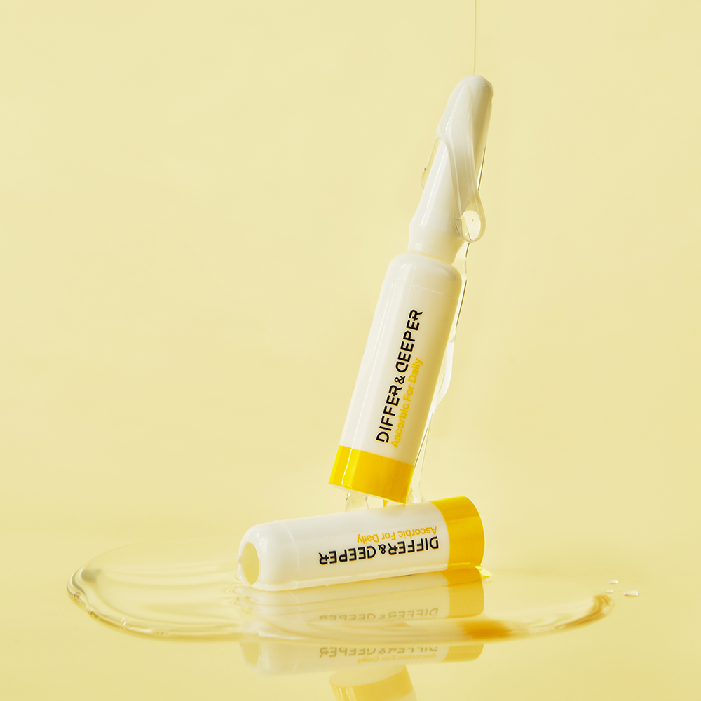 디퍼앤디퍼 순수비타민C 아스코르빅 포 데일리 앰플 기미 잡티 톤업 2ml x 7개 이미지 6