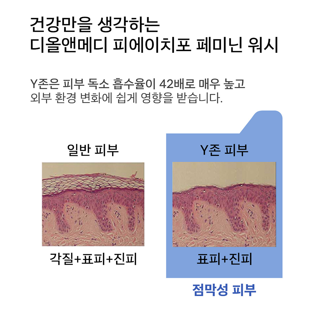 pH4 피에이치포 페미닌 워시 여성청결제 150ml Y존 유산균 질세정제 - 상세 이미지 3