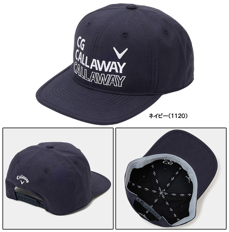 캘러웨이 Callaway 골프 플랫 캡 스냅백 C24191103 4컬러 - 상세 이미지 5