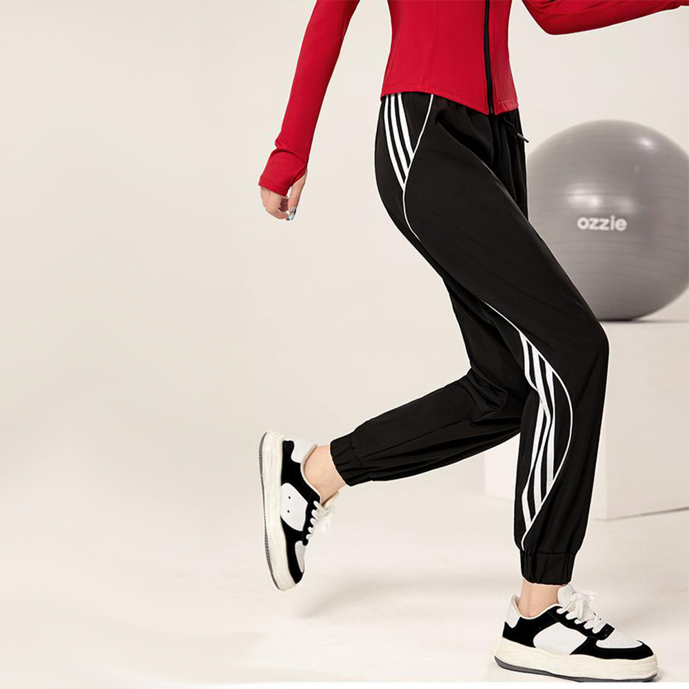 여성 헬스바지 운동바지 루즈핏 사계절 스판 트레이닝바지