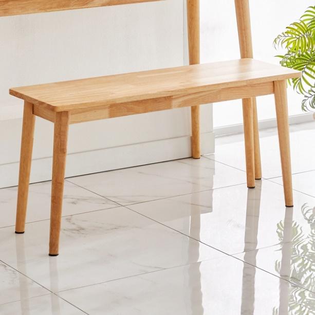 나무 낮은벤치의자 순수 원목 벤치 의자 벤치형 식탁