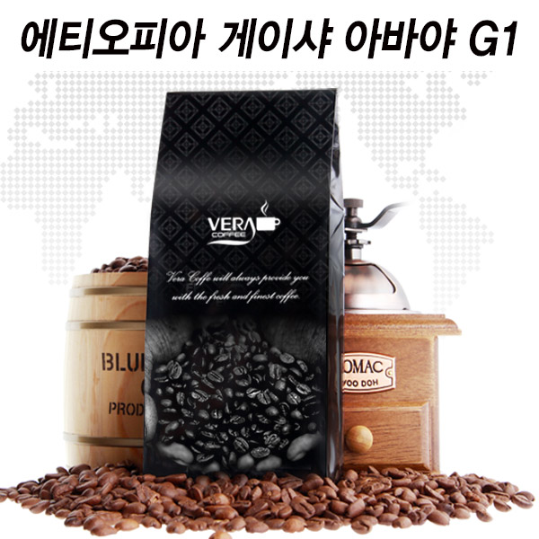 베라커피 원두 에티오피아 게이샤 아바야 G1 홀빈, 1kg, 1개 - 상품 이미지