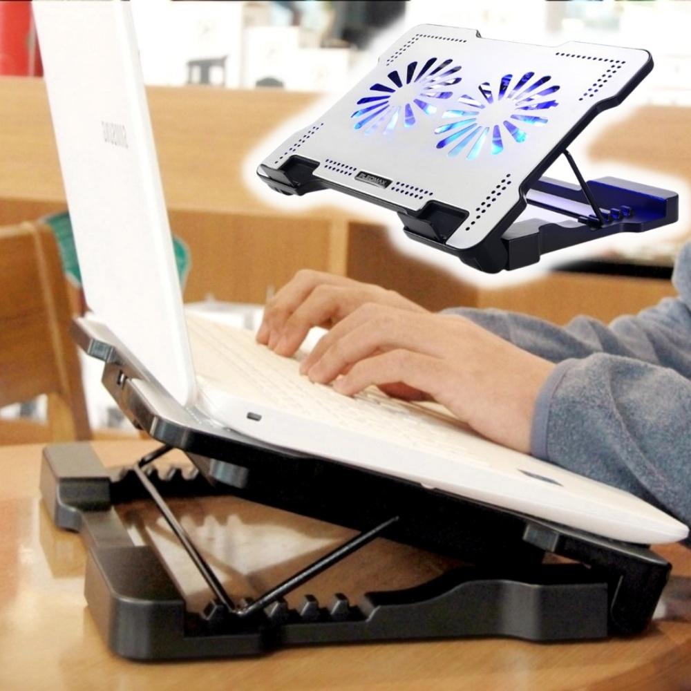 USB 게이밍 노트북 쿨링 받침대 알루미늄 노트북 냉각팬