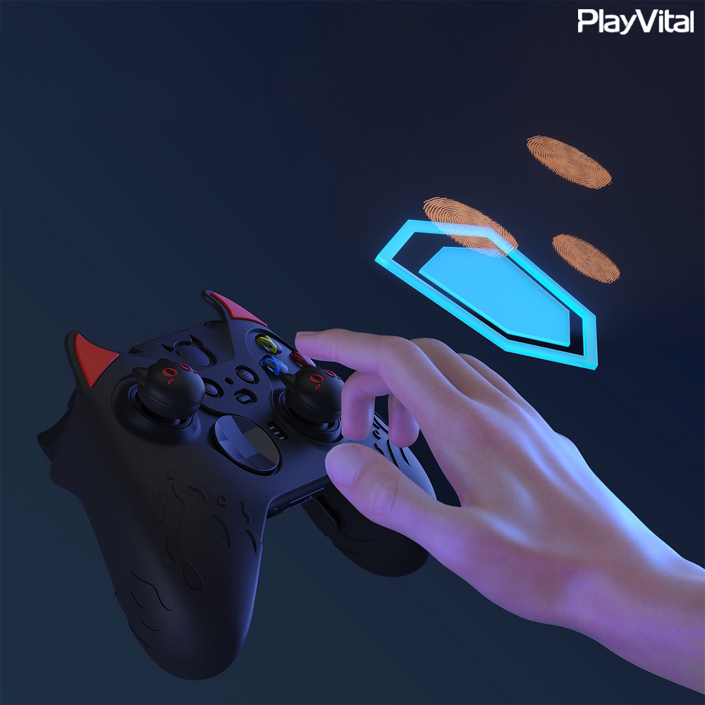 엑박패드 케이스 엘리트패드2 코어 XBOX 컨트롤러 PlayVital 데빌 커버 - 상세 이미지 5