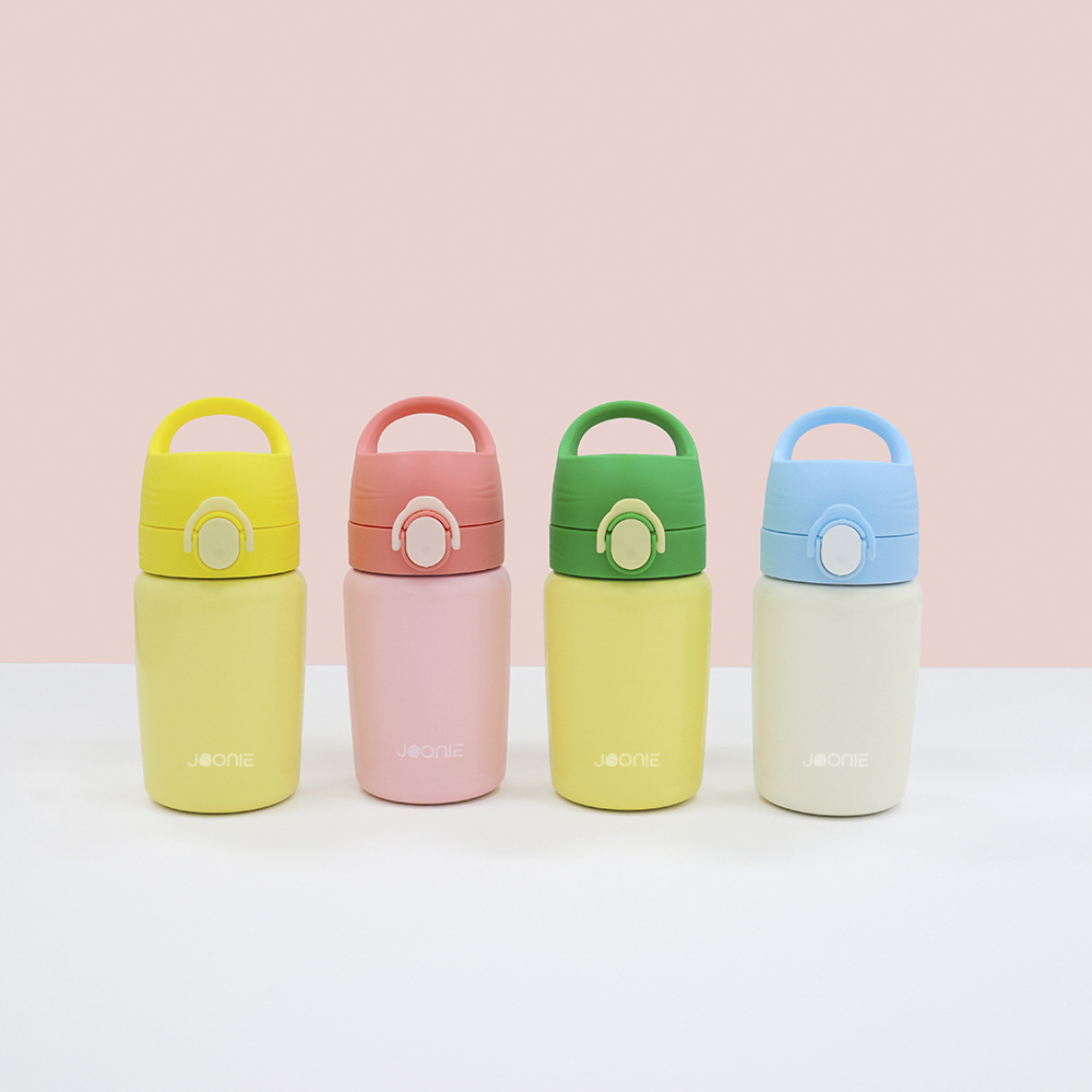 주니 입모아컵 원터치 스테인리스 텀블러 240ml 상품 이미지