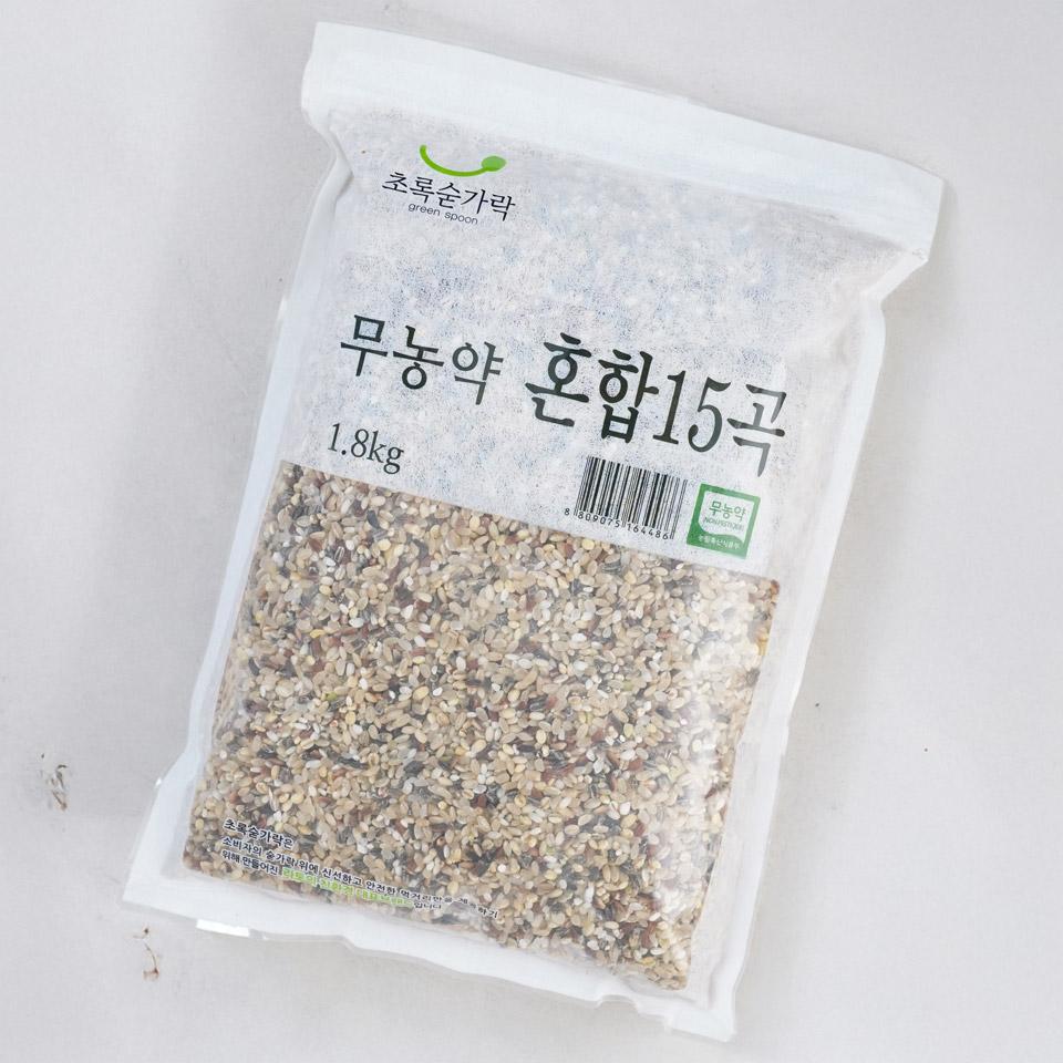 메가마트 무농약 맛있는 15곡 1.8Kg - 상세 이미지 2