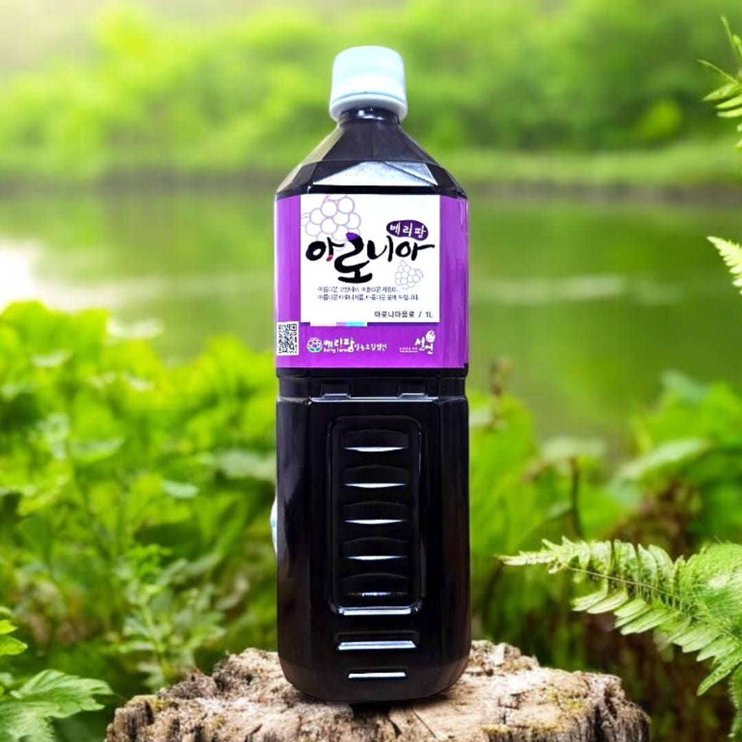 베리팜 아로니아 착즙액 아로니아 원액 액기스 1L 2병세트 - 상세 이미지 3