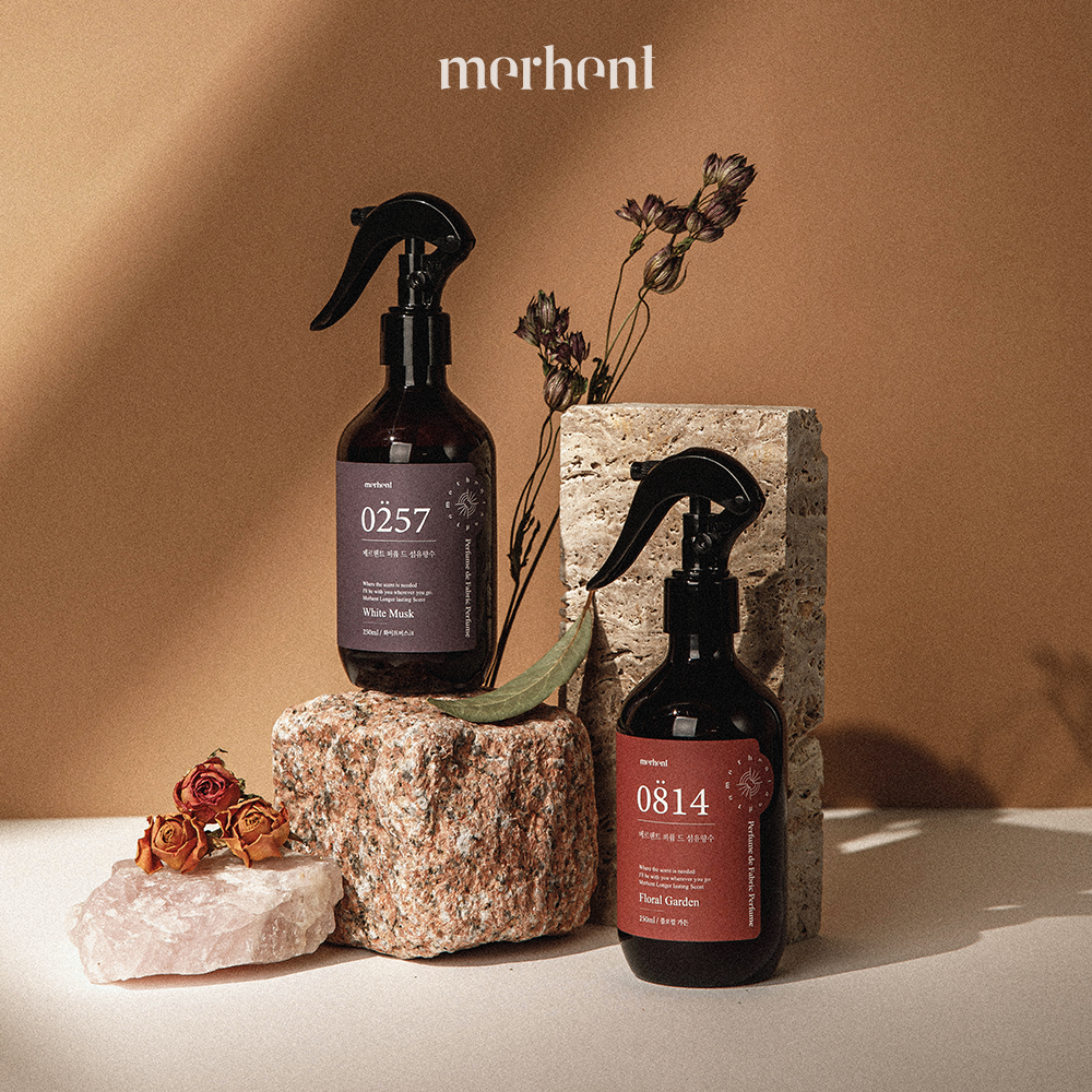 1+1 메르헨트 섬유향수 섬유탈취제 250ml 화이트머스크 정전기방지 룸스프레이 드레스퍼퓸