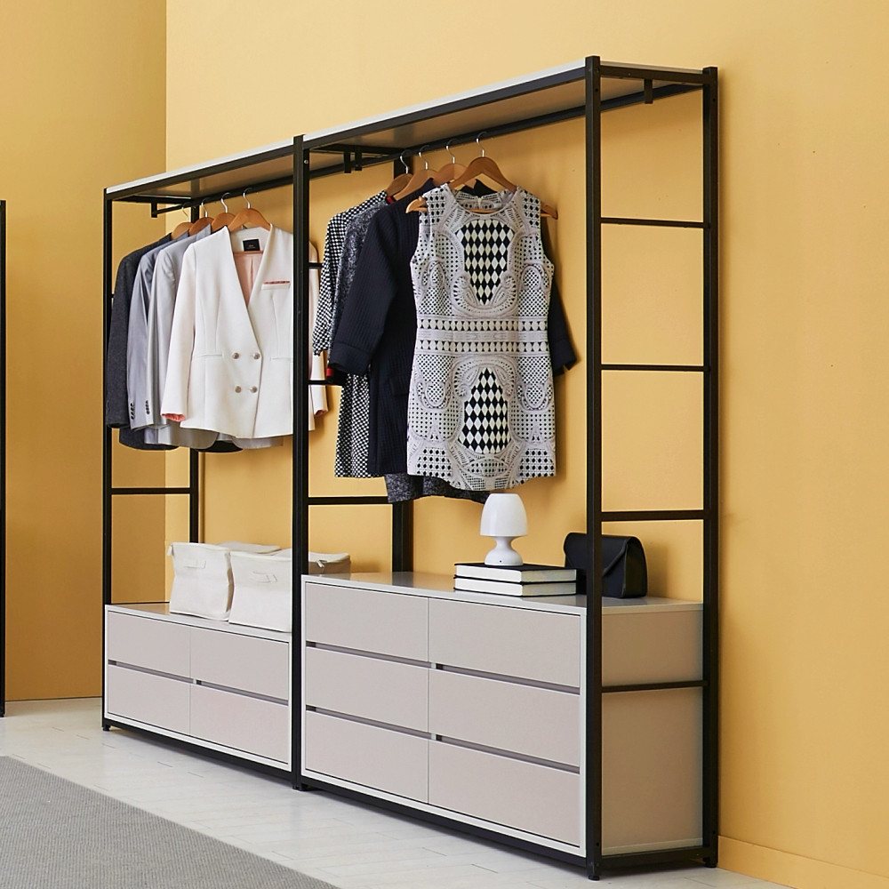 메시에 시스템행거 드레스룸행거 ㄱ자 모듈 악세사리장 311 - 상세 이미지 4