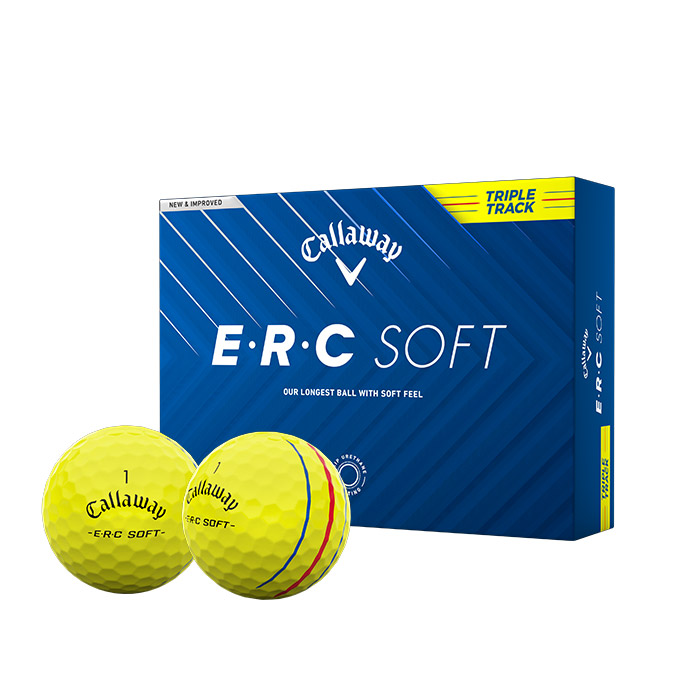 [쇼핑백/선물포장] 캘러웨이 2025 ERC SOFT 트리플트랙 골프볼 3피스 - 상세 이미지 3