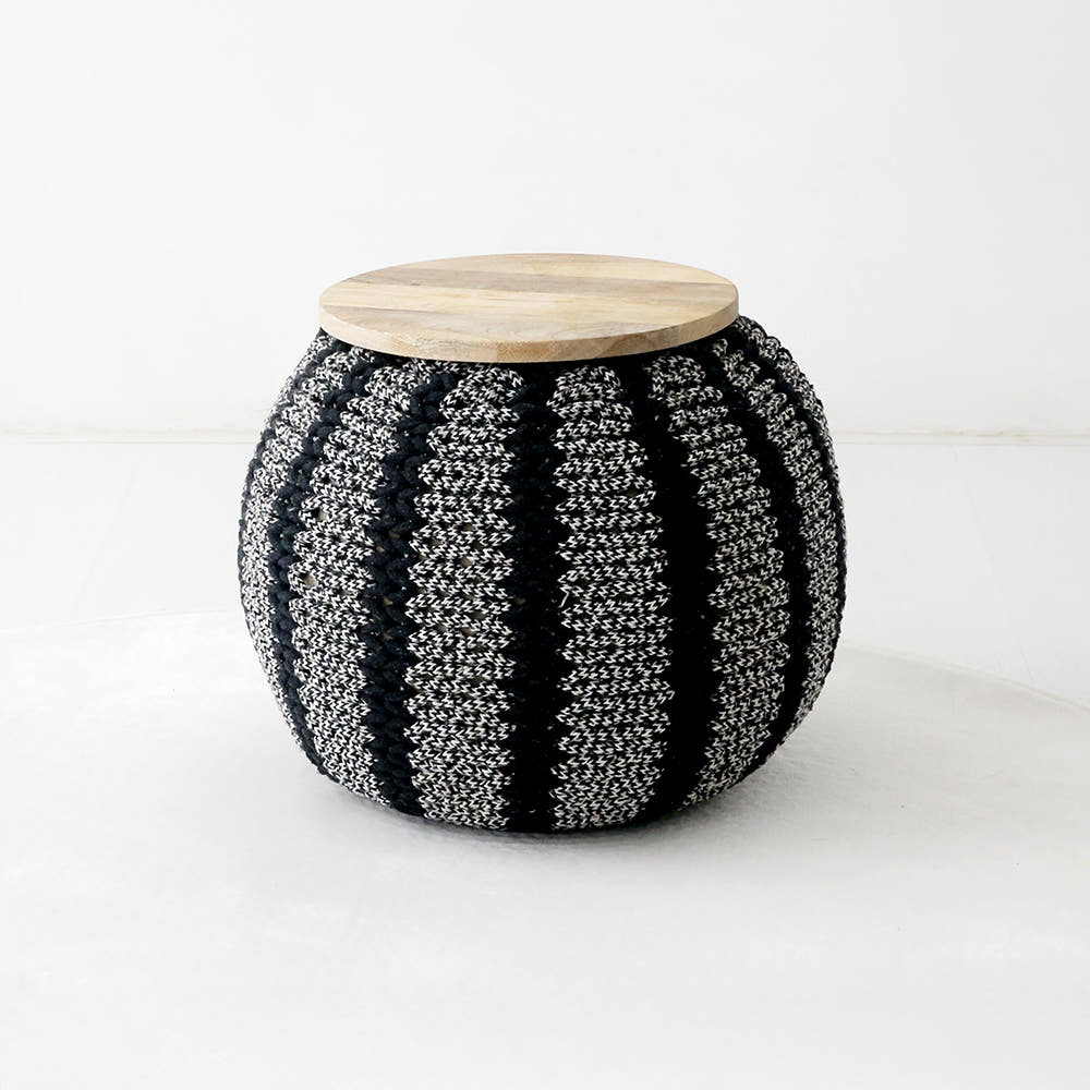 WISCON 원목상판푸프 지브라패턴 4TYPE 9573.3375