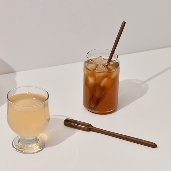 에라토 북미 월넛 롱 머들러 1p 원목 하이볼 칵테일 스틱