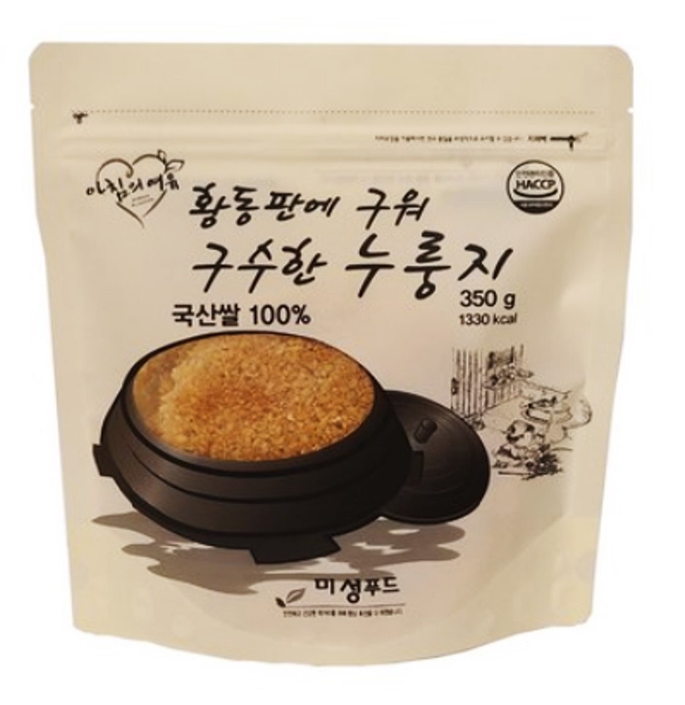 황동판에 구워 구수한 누룽지 / 식사대용 우리쌀 누릉지 350g, 1개입, 1개 : 신손