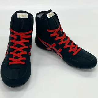 아식스 asics 프라임 어택 복싱화 레슬링화 A520 블랙x레드 - 상세 이미지 3