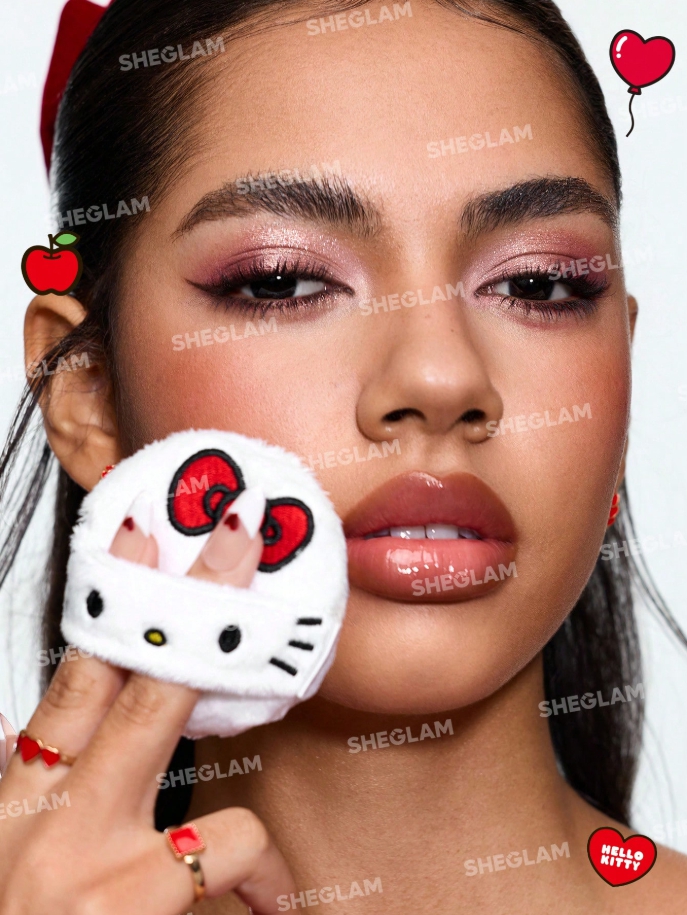 sheglam 쉬글램 키티 파우더 퍼프 키티콜라보 kitty powder puff 이미지 7