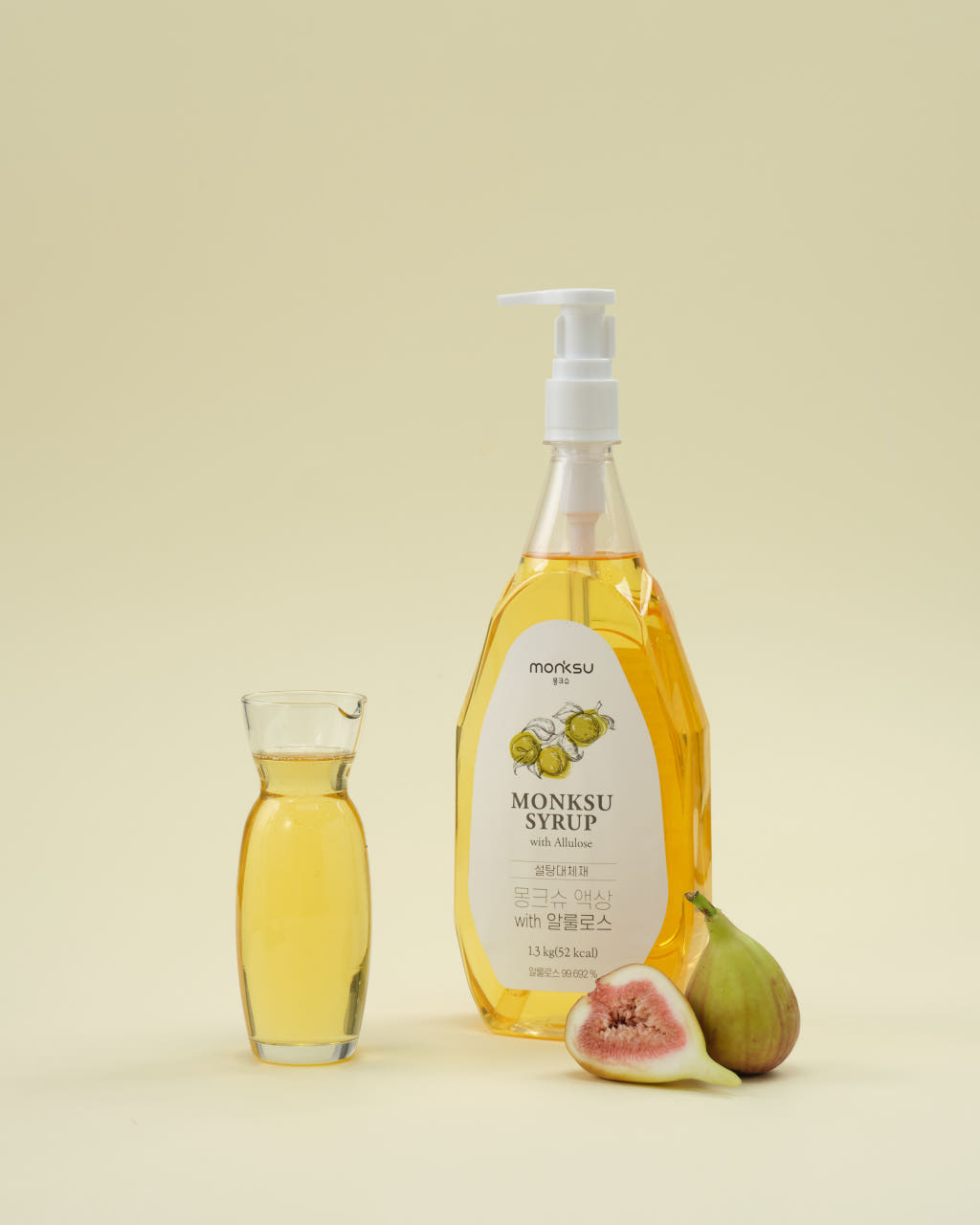 몽크슈 액상 알룰로스 설탕 대체재/대용량 구매시 전용펌프제공 1.3kg, 3개 - 상세 이미지 2
