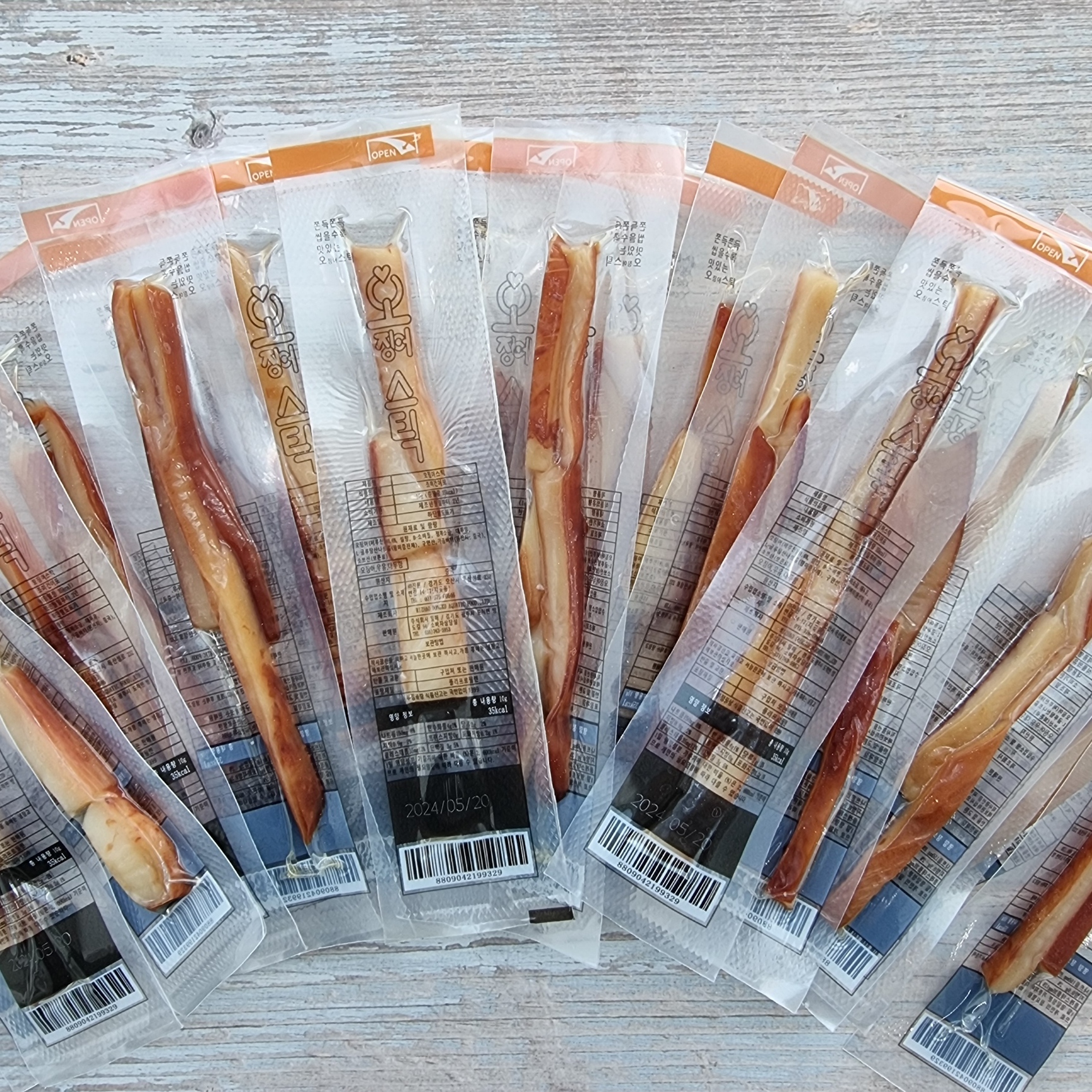 새벽배송 버터맛페스츄리오징어스틱 20개 맥주안주 오스틱 - 상세 이미지 3