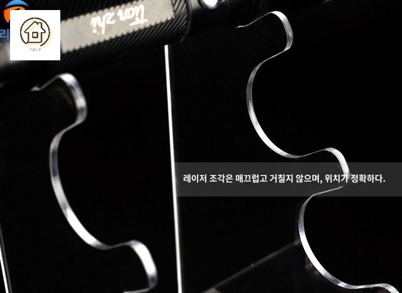 스탠드 용품 마이크 거치대 크리스탈 투명 테이블 이미지 6