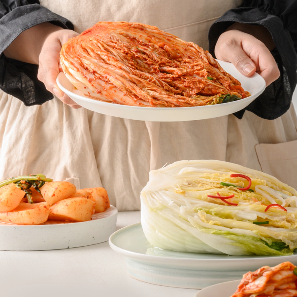 배추김치 국산 안매운 보쌈 매운 겉절이 절임 양념 절인 2kg 이미지 8
