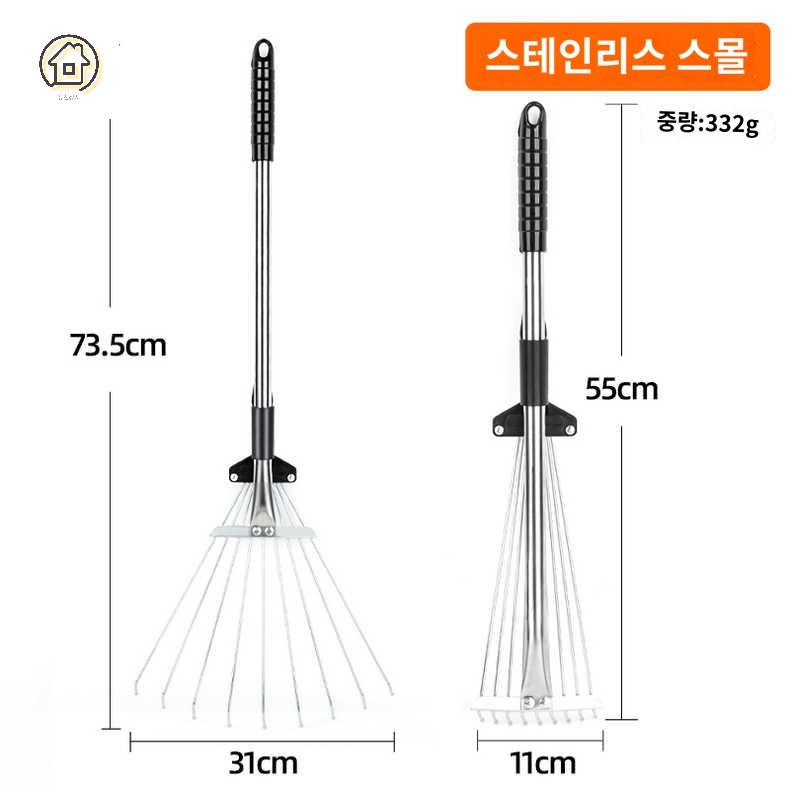 농사 칼쿠리 가래 고무래 모종삽 레기 농기구 삼지창 밀대 괭이 홉바 호미 - 상품 이미지