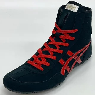 아식스 asics 프라임 어택 복싱화 레슬링화 A520 블랙x레드 - 상세 이미지 4