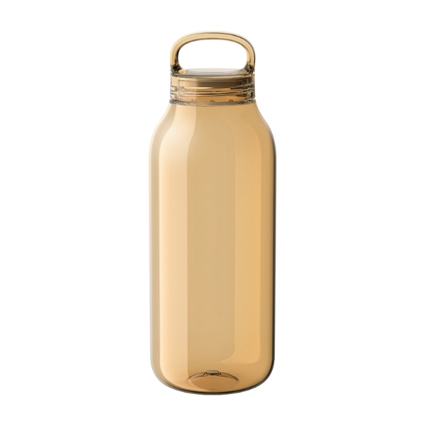 KINTO 킨토 손잡이 휴대용 워터 보틀 텀블러 500ml, 엠버 - 상품 이미지