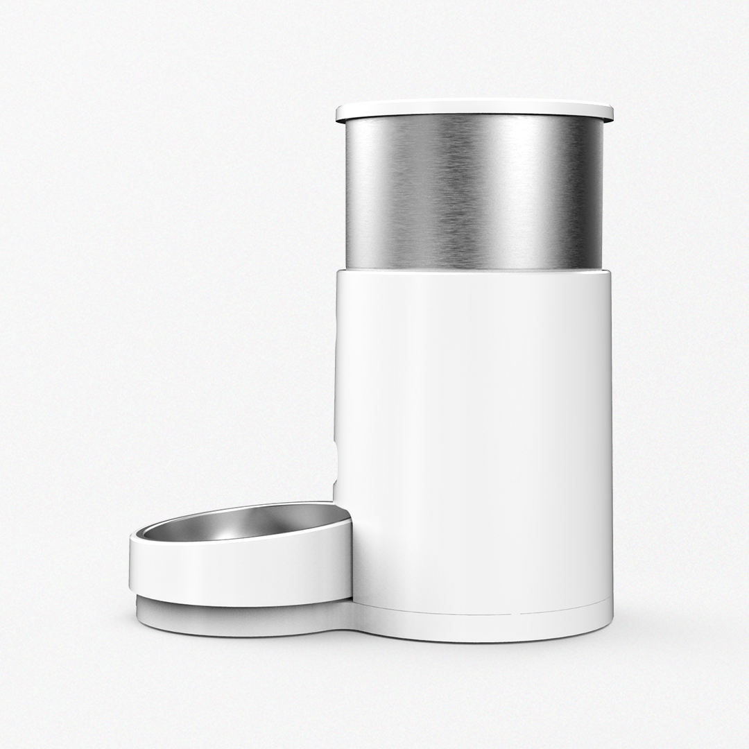 헤이홈 강아지 고양이 스마트 펫 자동급식기 Care+전용 도자기 밥그릇+급식기 제습제