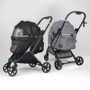 레토 프리미엄 강아지 유모차 풀오토 퀵폴딩 사계절 솔직 후기 | 실제 사용자 리뷰 총정리 - 상품 이미지 1