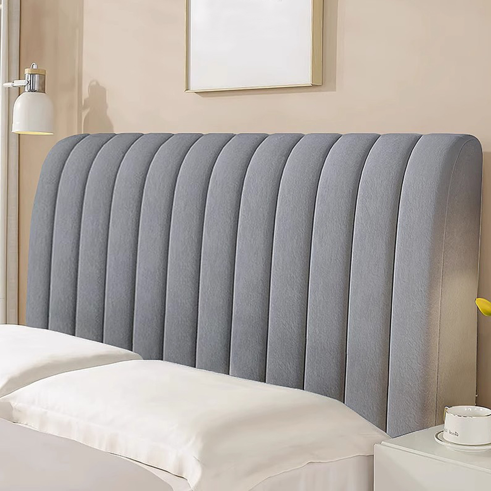 침대 헤드커버 쿠션 프레임 리폼 머리 보드 먼지덮개 천갈이 벨벳 퀼팅 화이트 120