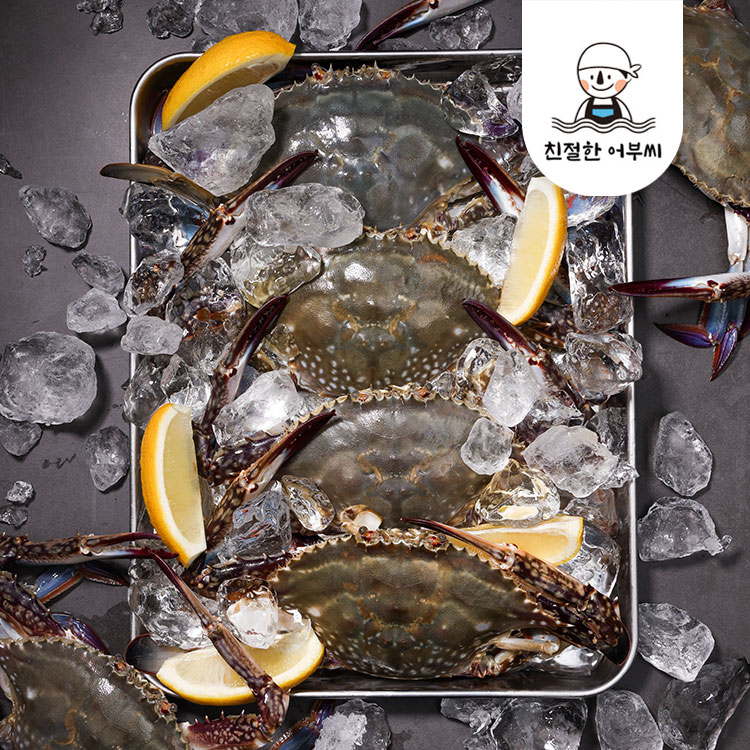 냉동 꽃게 급냉 국산 제철 숫꽃게 2kg 수산물이력제 친절한어부씨 이미지 6