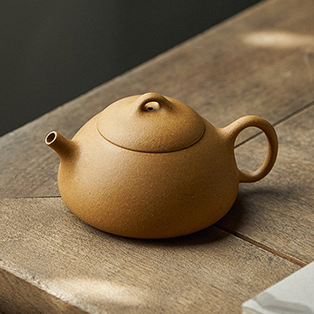 [자사호]더큰솔 황금단니 동심진권 자사호 이싱 원광 보이차 공부차 다도 다관 140ml