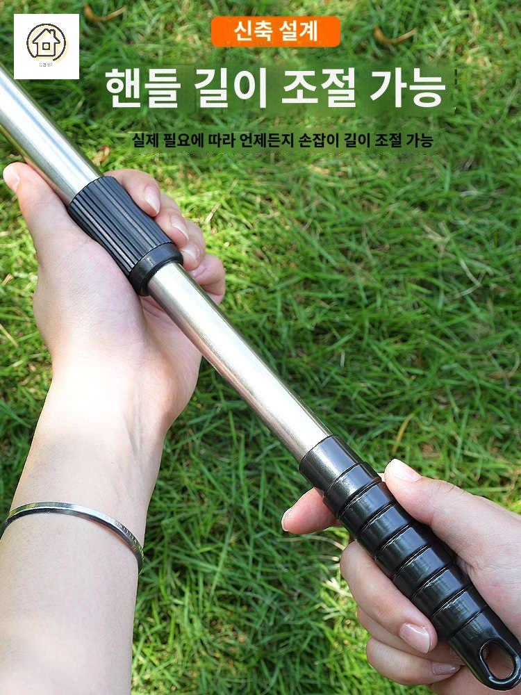 농사 칼쿠리 가래 고무래 모종삽 레기 농기구 삼지창 밀대 괭이 홉바 호미 - 상세 이미지 5