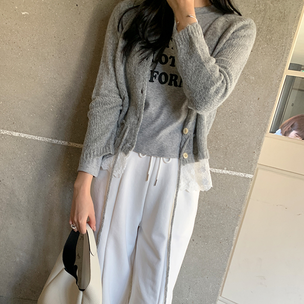 구아나 레터링 프린팅 티셔츠 - 상세 이미지 5