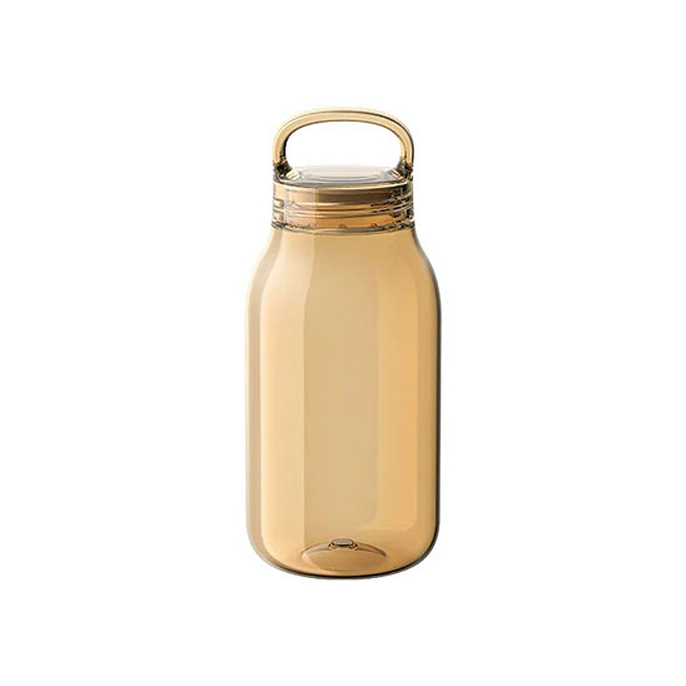 KINTO 킨토 손잡이 휴대용 워터 보틀 텀블러 300ml, 엠버 - 상품 이미지